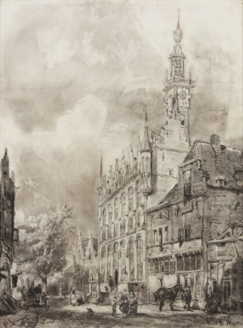 Cornelis Springer-Stadhuis te Veere