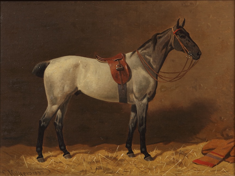 Emil Volkers-A race horse