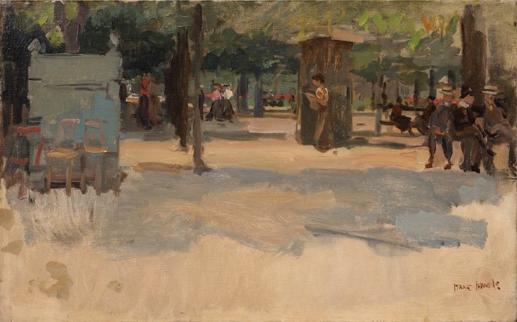 Isaac Israels-Tuilleries Paris
