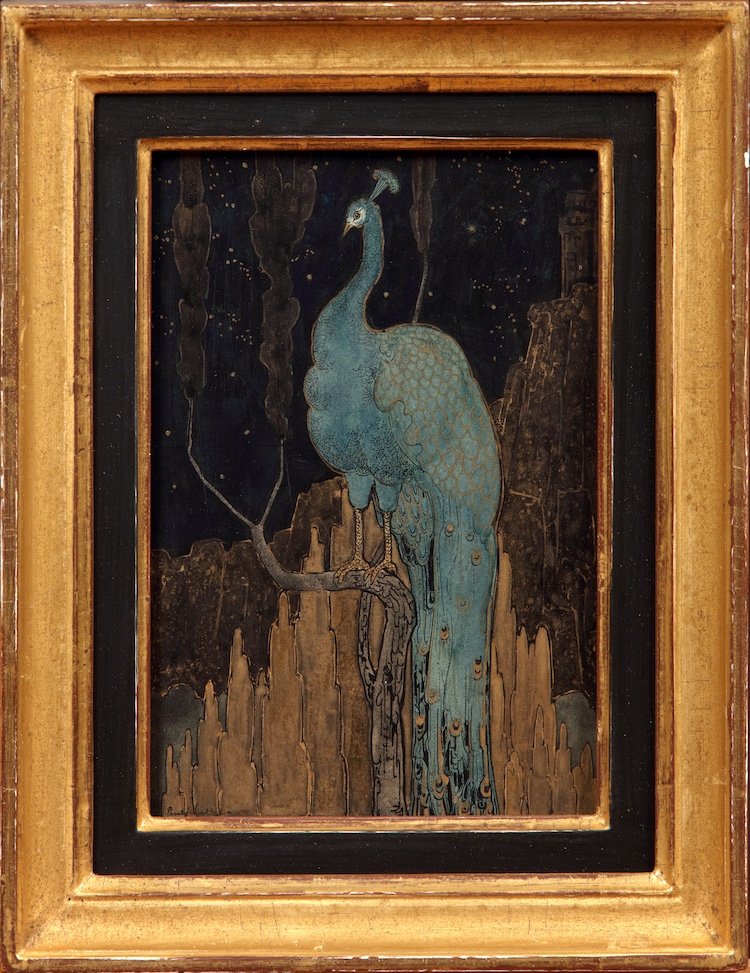 Paul Schultze-A Peacock