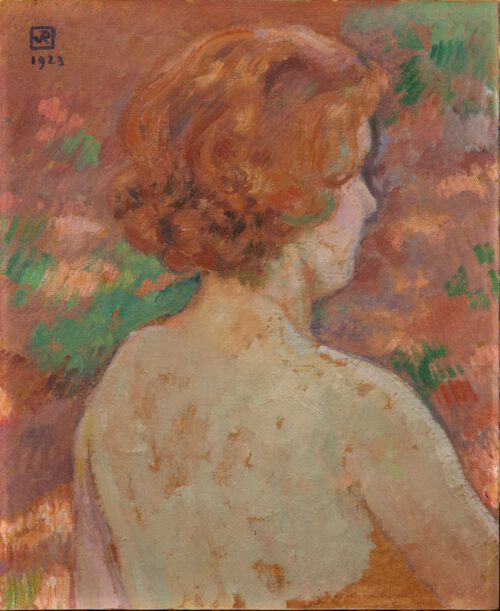 Theo van Rijsselberghe-Nu blonde, buste de dos Theo van Rijsselberghe-Nu blonde, buste de dos