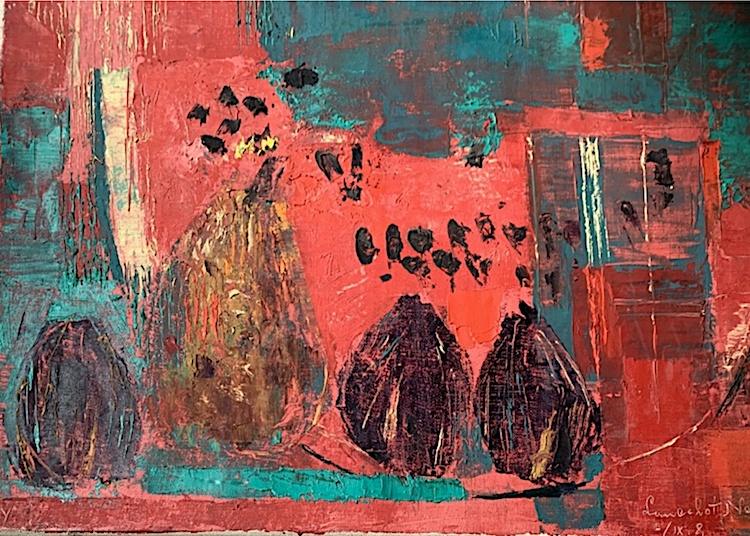 Lancelot (Laszlo) Neij-Abstract Still life