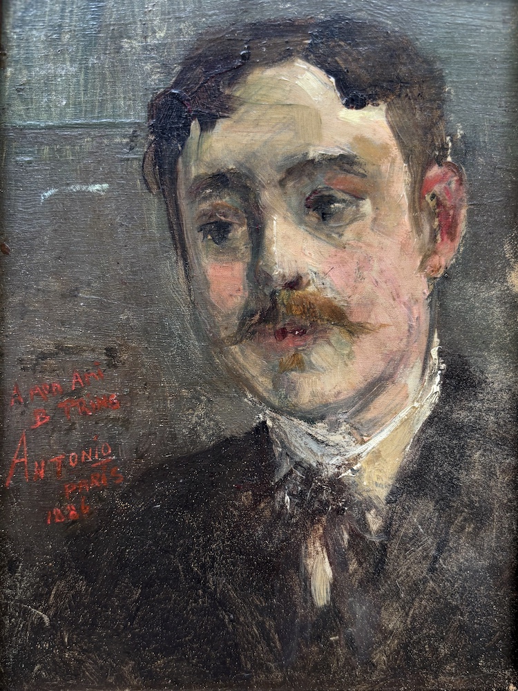 Cristobal de Antonio-Portrait of the painter Benjamin Liepman Prins