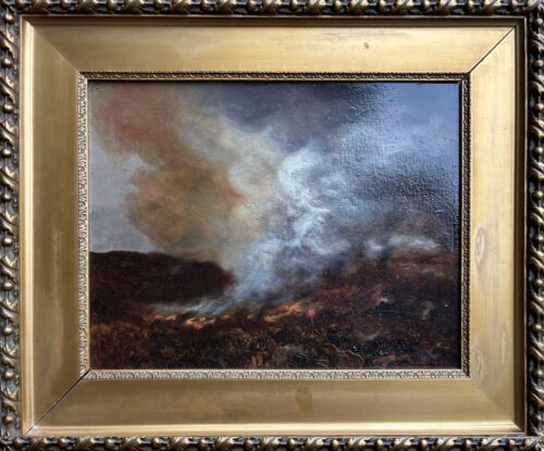 Jan van Essen-A Heath Fire, het Loo, Apeldoorn