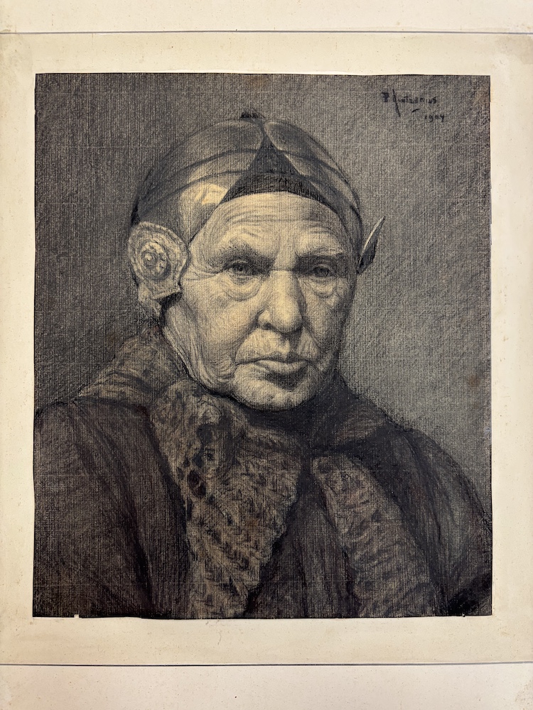 Paul Arntzenius-A woman in costume