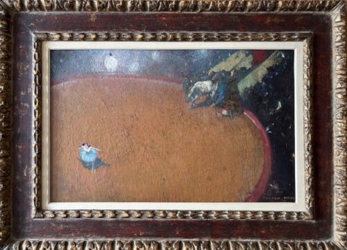 Piet van der Hem - Equestrienne in Cirque Medrano, Paris