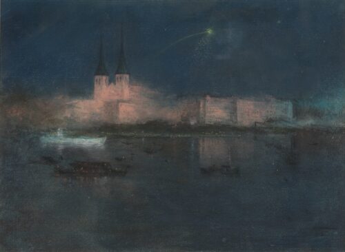 Siebe Johannes ten Cate-View of Lucerne, Switzerland