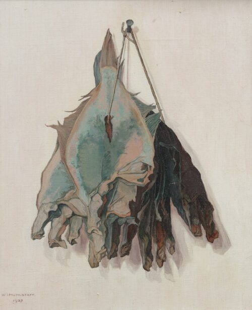 Willem Hendrik Muhlstaff-Flatfish hanging