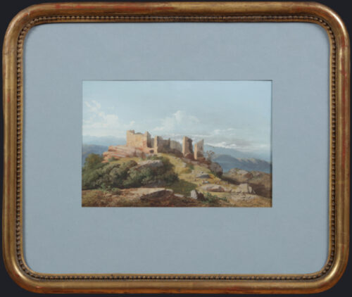 Antony Viot-The artist at work en plein air