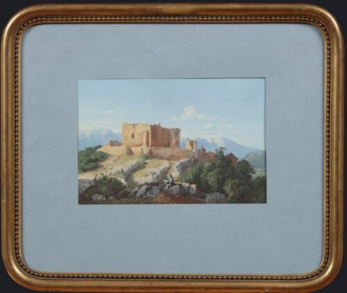 Antony Viot-The artist at work en plein air