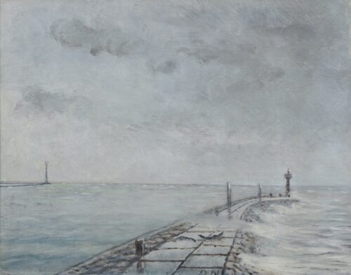 Dirk Nijland-A Jetty, Terschelling