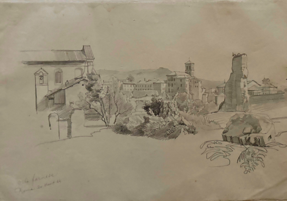 Pierre Louis Dubourcq-Forum Romanum