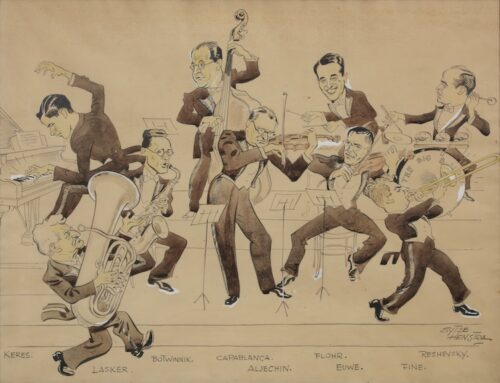 Sytze Henstra-An orchestra of the famous chess players