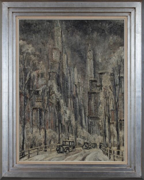 Adriaan Lubbers-Winter in Central Parc,New York