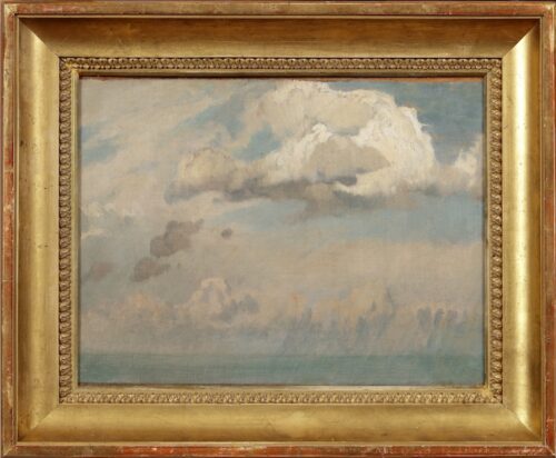 Carl Raupp-Wolken uber der Chiemsee,Bavaria