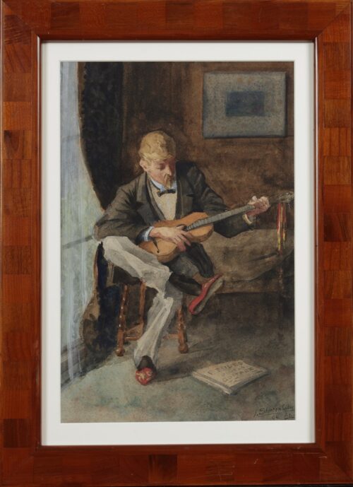 Johannes Stortenbeker-The Guitar player